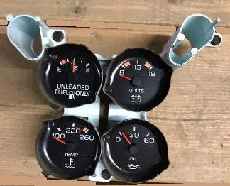 Dash Gauge Cluster ,Round Assmy Used 78-85 Monte Elcamino 1