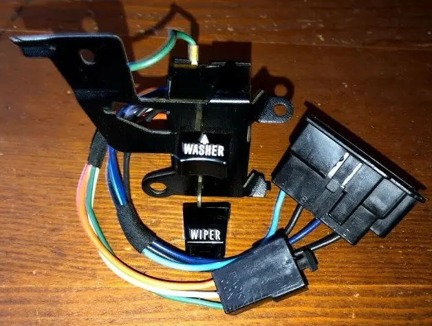 Wiper Switch, W/Delay, Used, 75-76 Caprice Impala 1