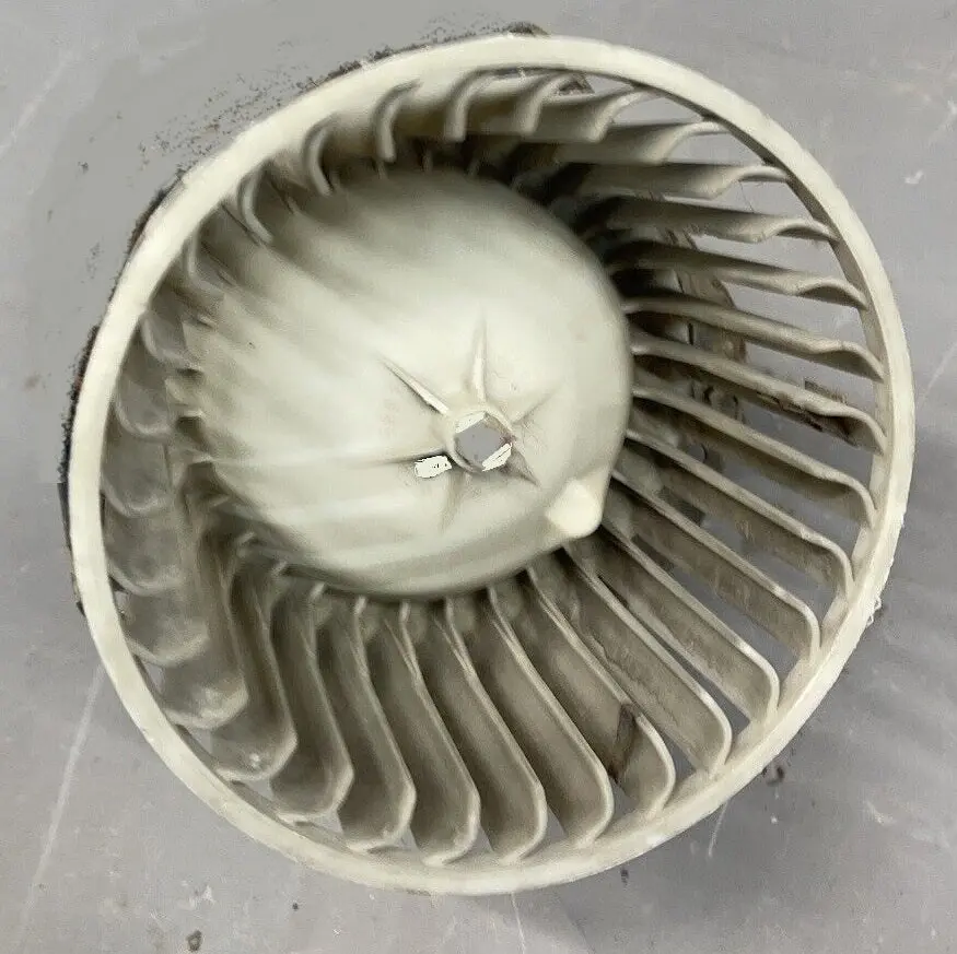 Blower Motor Fan, Has 2 Flat Spots In Hole, Used 1