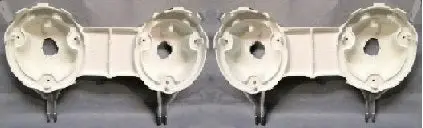 Tail Light Housings ,Pair New 71 72 Chevelle 1
