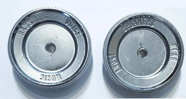 Radio Inners Knob ,Pr New 70-72 Cutlass 442 1