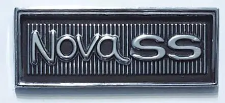 Dash Pad Emblem,  " Nova Ss " 69-74 1