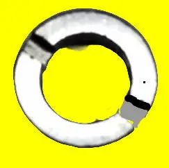 Radio Or Headlight Switch Nut , Round, Used 1
