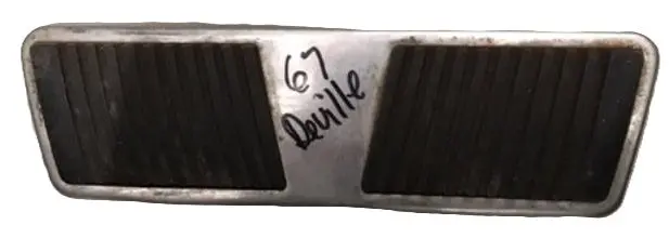 Brake Pedal Pad, 66-78 Caddy, Used 1