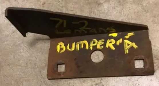 Front Bumper Center Bracket ,Used 71 72 Lemans 1