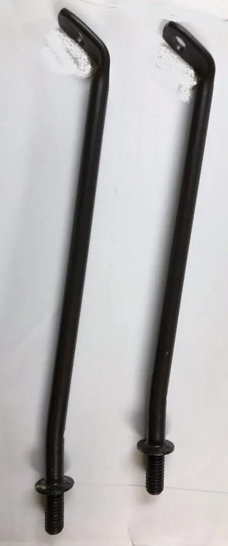 Dash To Pedal Support Rods ,Pair New 64 65 Chevelle 1