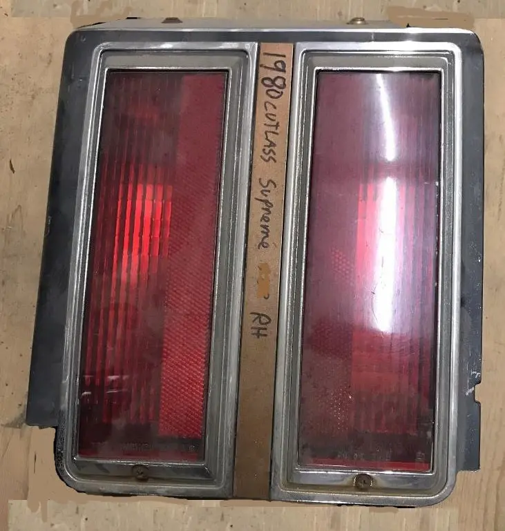 Tail Light, Right Used 80 Cutlass Supreme 1