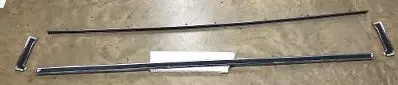 Tailgate Woodgrain Molding Set ,Used 67 Elcamino Wagon 1