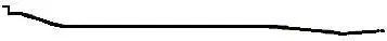 Tailgate Latch Rod ,Right 64-7 Elcamino Wagon 1