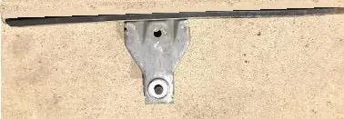 Quarter Glass Lower Sash ,Left Sedan 62-4 B-Body 1