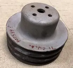 Fan Pulley ,3 Groove Ac Used 71 Olds, 1