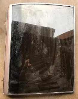 T-Top Panel Glass ,Left Used 78 79 G-Body 1