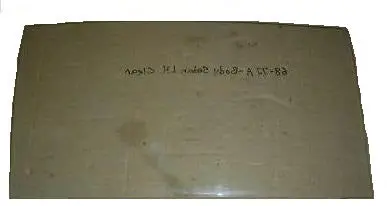 Door Glass ,Sedan Left Clear Used 68-72 A-Body 2 Dr Post 1