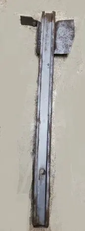 Door Glass Track ,Front Left Vertical Used 68 69 F_Body 1