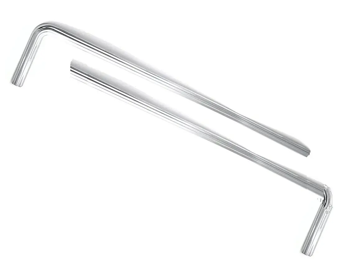 Hood Lip Moldings ,New Pair 69 Cutlass 442 1