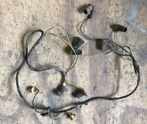 Taillight Harness & Plugs ,Rear Used 69 Skylark Gs 1