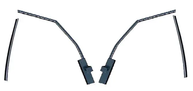 Quarter Glass Channel Kit ,Post Car New 64 65 A-Body Sedan 1