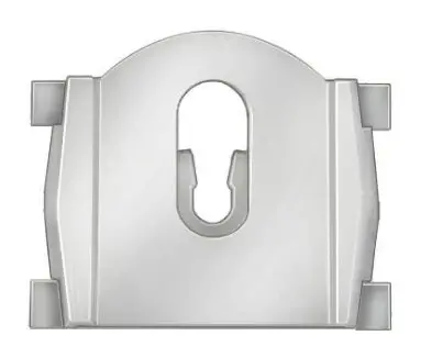 Vinyl Roof Molding Clip , 77-80 B-C-Body 1