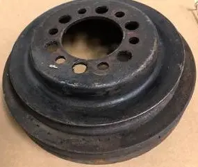 Crank Pulley, 3 Groove Ac 455 67-70 Buick, Used 1