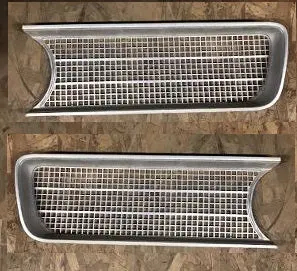 Front Grills ,Pair Used 63 Tempest Lemans 1