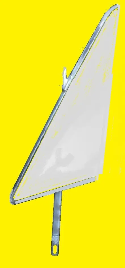 Door Vent Glass Assmy ,Right Used Clear 65-8 B- C-Body 1