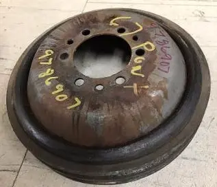 Crank Pulley ,V8 2 Groove Used 67 Pontiac 1