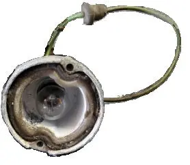 Backup Light Housing ,Used 68 Cutlass 442 1