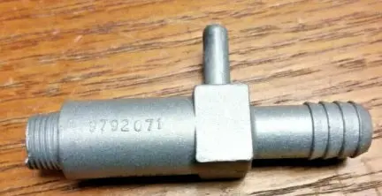 Carb Fitting ,2Ports &Pb Used 68 Pontiac 1
