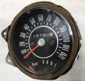 Speedometer ,Column Shift 2Spd Used 69 Cutlass 1