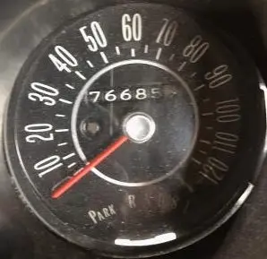 Speedometer ,Column Shift 3Spd Used 68 Cutlass 1