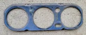 Gauge Cluster Filler ,Used 67 Gto Lemans 1