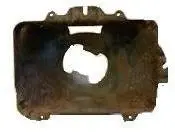 Headlight Bucket ,Left Outer, Rectangular Used 76-88 1