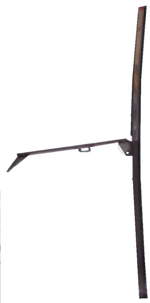 Door Vent Divider Channel ,Left Used 66 67 A-Body 1
