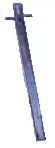 Door Glass Guide ,Used 82-92 Camaro Firebird Ta 1
