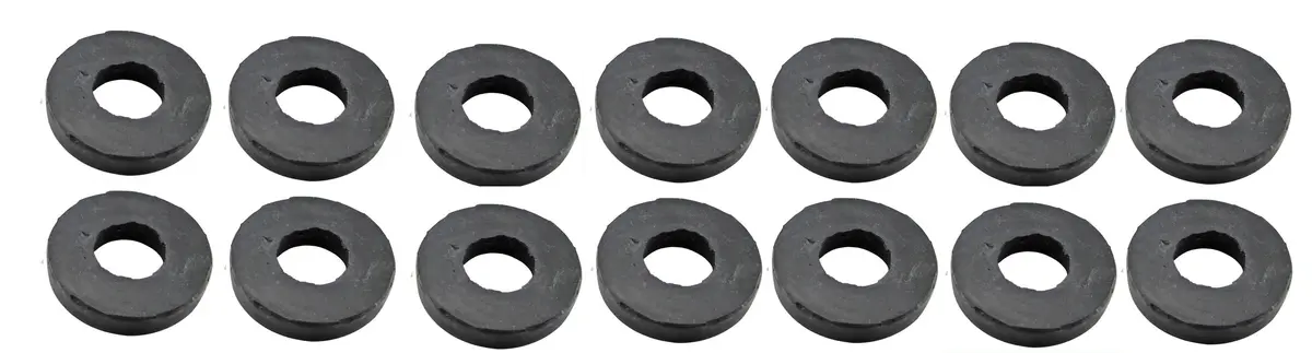 Bumper Mounting Spacer Kit, 14Pcs, New, 61-67 Pontiac 1