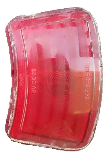 Tail Light Lens, Used, 66 Lemans Tempest 1