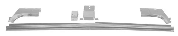 Rear Body Panel ,W/Supports, New, 66-67 Nova 1