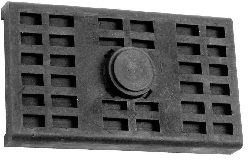 Multi Leaf Spring Pad, 68-81 F-Body, 68-79 X-Body, Rubber Ea 1