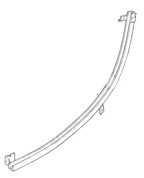 Quarter Glass Track, Right, Convertible, Used, 61-4 B-Body 1