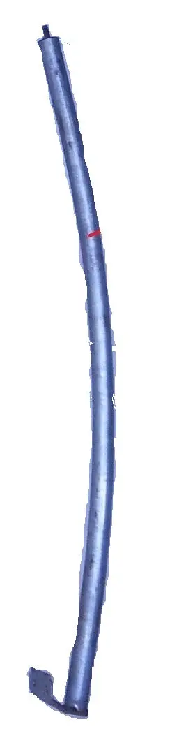 Door Glass Vertical Tube ,Used, 71-76 B-C-E-Body 1