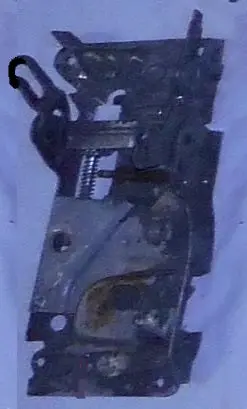 Door Lock Latch ,Left 2 Dr, Used 71-76 Caprice Imp, Bonny Cat 1