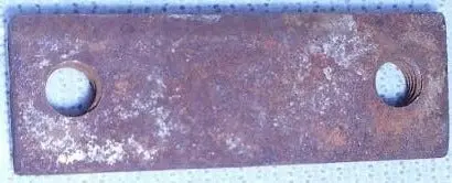 T-Top Guide Mounting Plate ,Used 78-81 Trans Am Camaro 1