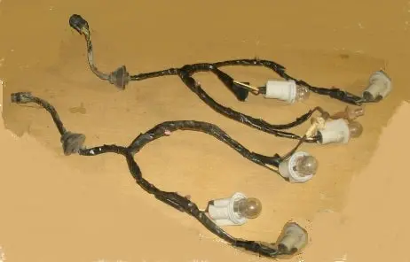 Taillight Wiring ,Used 70-72 Gto Lemans 1