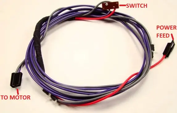 Convertible Top Harness ,New 67 68 Camaro Firebird 1