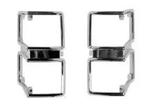 Park Light Bezels, New, Pair, 71 Chevelle 1