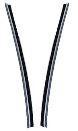 Quarter Glass Pillar Channels ,Sedan New Pr 64-72 A-Body 1