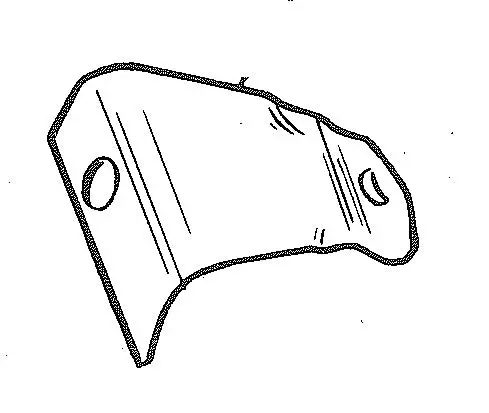 Windshield , Rear Window Molding Clip, 68-73 A-G-B-F-E-Body 1