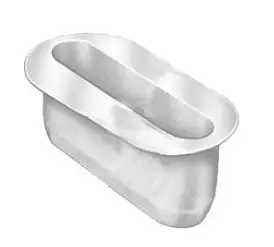 Nut ,Plastic Oval 71 72 Chevelle 1