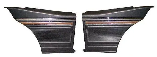 Quarter Trim Panels ,Pair ,Rear New 70-72 Nova 1