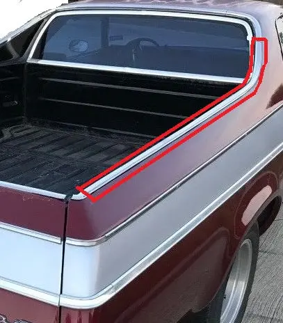 Side Bed Top Molding, Right Used 73-77 Elcamino 1